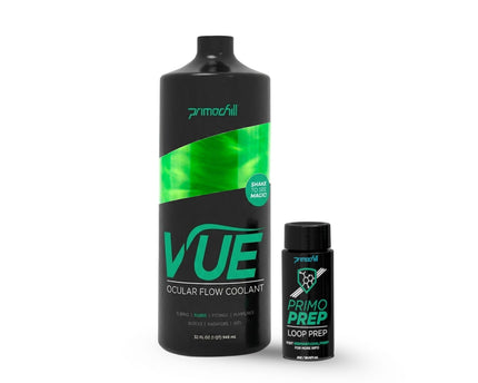 PrimoChill Vue - Computer WaterCooling Coolant, Visual Flow, Solid/Non-Transparent, Full Protection, PrimoPrep Included, Proudly Made in the USA (32oz/.9L) - UV Green SX