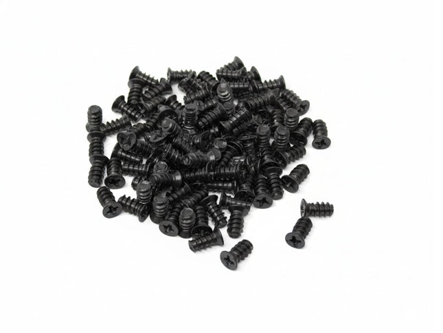 Standard Fan Screw - Black - 100 Pack