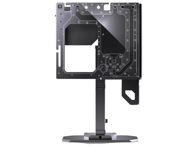 Granzon G10 Liquid Cooling Distro Show Case - Desk Mounted Open-Air Design for High-Performance Cooling - No Thanks