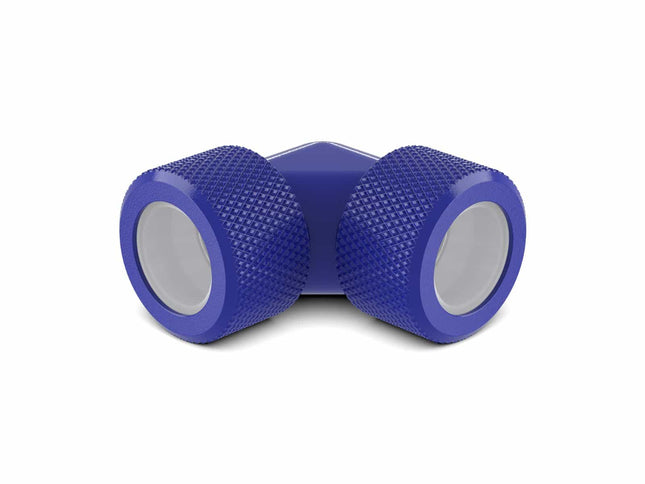 PrimoChill 16mm Rigid SX 90 Degree Fitting Set - PrimoChill - KEEPING IT COOL True Blue