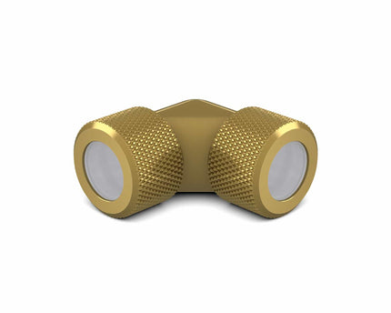 PrimoChill 14mm Rigid SX 90 Degree Fitting Set - PrimoChill - KEEPING IT COOL Candy Gold