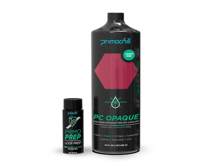 PrimoChill Opaque - Computer WaterCooling Show Coolant, Solid/Non-Transparent, Full Protection, Advanced User, PrimoPrep Included, Proudly Made in The USA (32oz/.9L) - Candy Pink SX