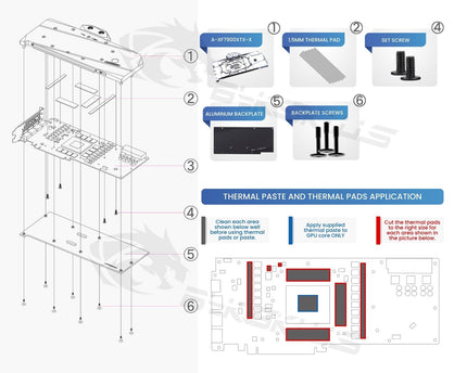Bykski Full Coverage GPU Water Block And Backplate For AMD Radeon RX 7900XTX  Pro 24G (A-XF7900XTX-X)