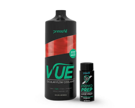 PrimoChill Vue - Computer WaterCooling Coolant, Visual Flow, Solid/Non-Transparent, Full Protection, PrimoPrep Included, Proudly Made in the USA (32oz/.9L) - Powder Red