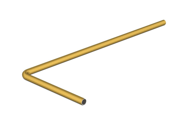 PrimoChill SX Pre-Bent 12mm ID x 14mm OD Rigid Copper Tube - Gold