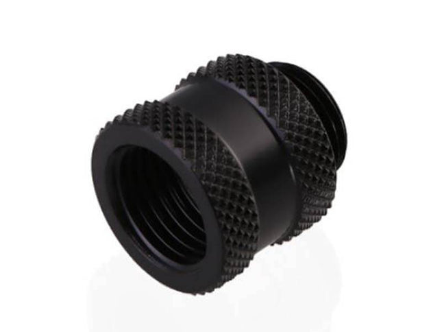 Bykski G 1/4in. Male/Female Extension Coupler - 15mm (B-EXJ-15) - Black