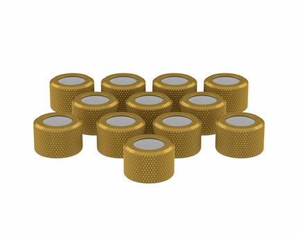 PrimoChill RMSX Replacement Cap Switch Over Kit - 12mm - Gold