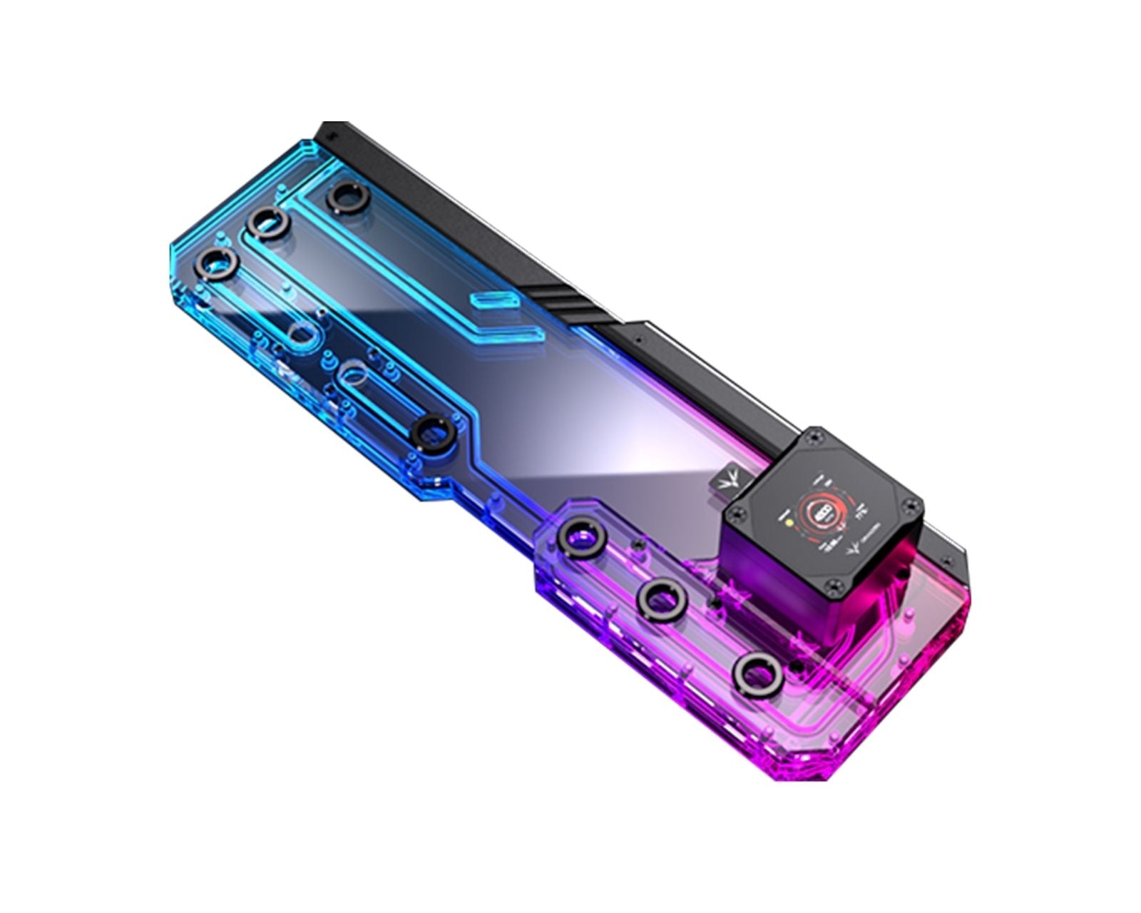 Rog Led Plate Granzon Distro Plate for ASUS ROG Hyperion GR701 PMMA w/ 5v Addressabl ...