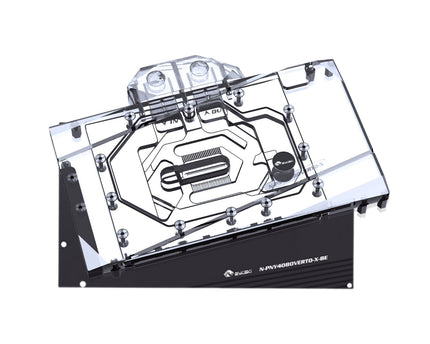 Bykski Full Coverage GPU Water Block and Backplate For PNY GeForce RTX 4080 16GB XLR8 Gaming VERTO EPIC-X ARGB OC (N-PNY4080VERTO-X)
