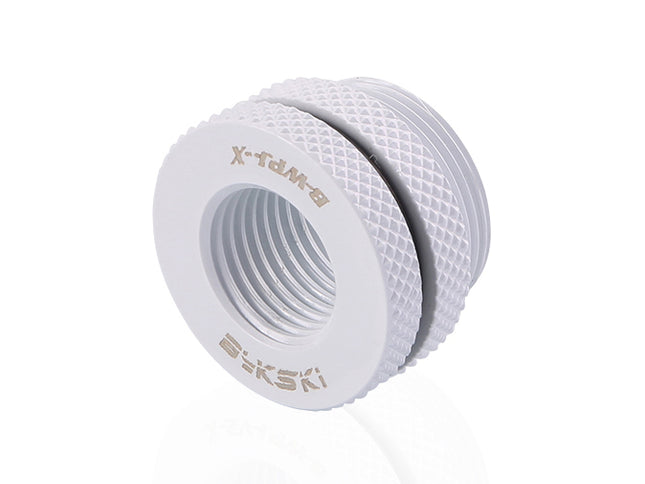 Bykski Fillport / Pass Thru Fitting (B-WPJ-X) - White
