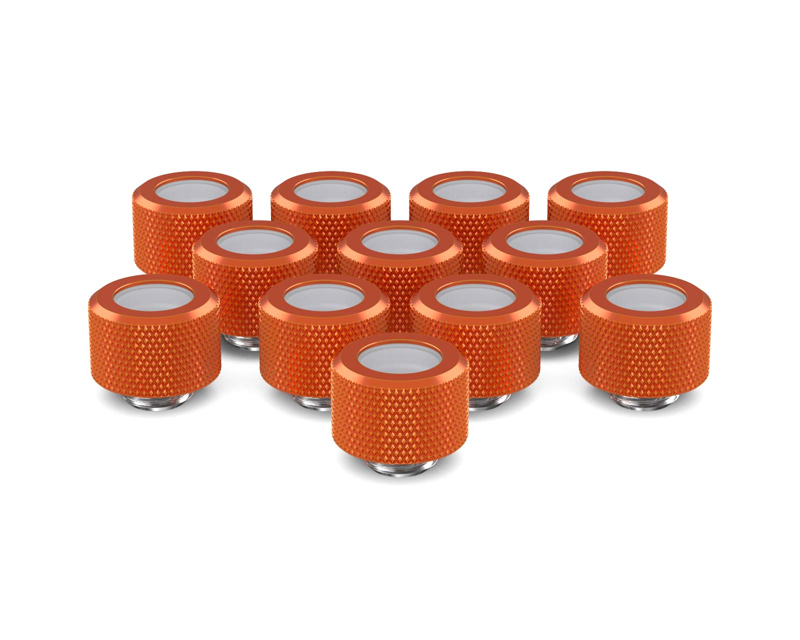 PrimoChill 14mm OD Rigid SX Fitting - 12 Pack - Candy Copper