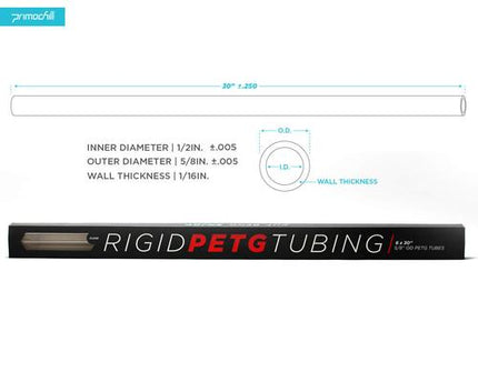 PrimoChill 6x 5/8 Inch OD PETG Tubes, Bending Jig/Kit and Reamer