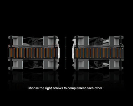 Granzon 120mm x 30mm Modular Radiator, 120mm x 1, Single Fan (GH120N)