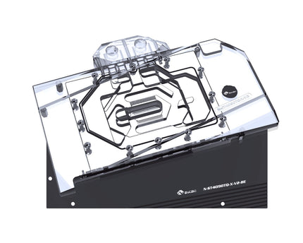 Bykski Full Coverage GPU Water Block and Backplate for Zotac Gaming RTX 4090 Series (N-ST4090TQ-X-V2)