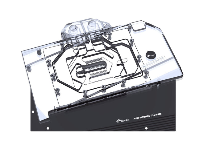 Bykski Full Coverage GPU Water Block and Backplate for Zotac Gaming RTX 4090 Series (N-ST4090TQ-X-V2)