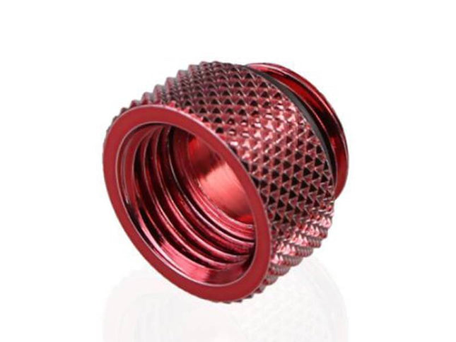 Bykski G 1/4in. Male/Female Extension Coupler - 7.5mm (B-EXJ-7.5) - Red