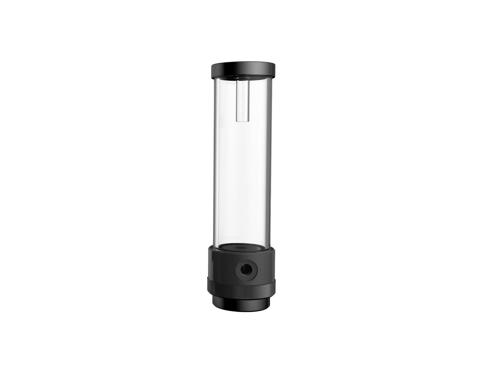 Bykski Silent PARX Pump (330L/H) / Acrylic Reservoir Combo - Black POM (CP-PARX-X-CT60) - POM,200mm