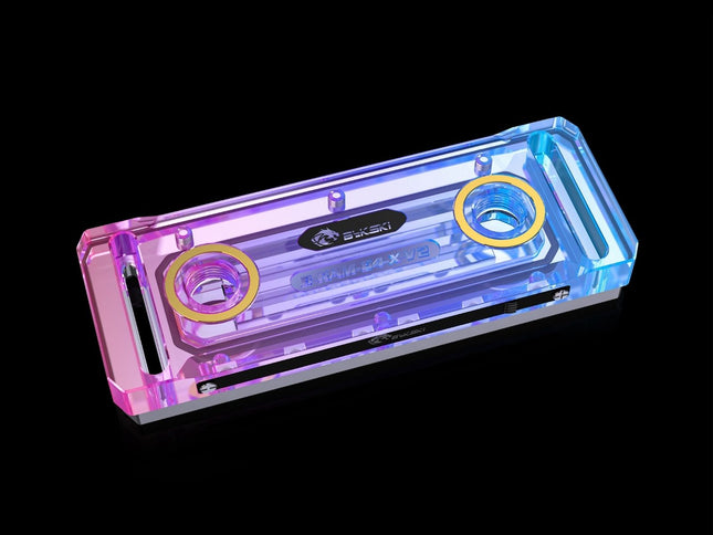 Bykski B-RAM-D4-X-V2 Four Memory Water Block w/ 5v Addressable RGB (RBW)