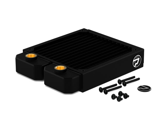 PrimoChill 140mm EximoSX Slim Radiator - TX Matte Black