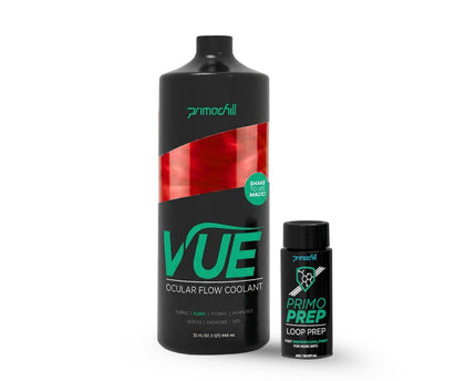 PrimoChill Vue - Computer WaterCooling Coolant, Visual Flow, Solid/Non-Transparent, Full Protection, PrimoPrep Included, Proudly Made in the USA (32oz/.9L) - Razor Red SX