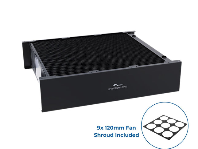 Bykski Extreme-Performance Multi-Block 4,200W Heat Dissipation Radiator, 9x120mm Support (CR-RD1080RC-TK100)