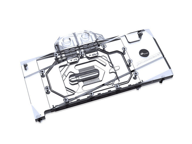 Bykski Full Coverage GPU Water Block and Backplate For ZOTAC GAMING GeForce RTX 4080 SUPER Trinity/OC Edition 16GB (N-ST4080SRTNOC-X)