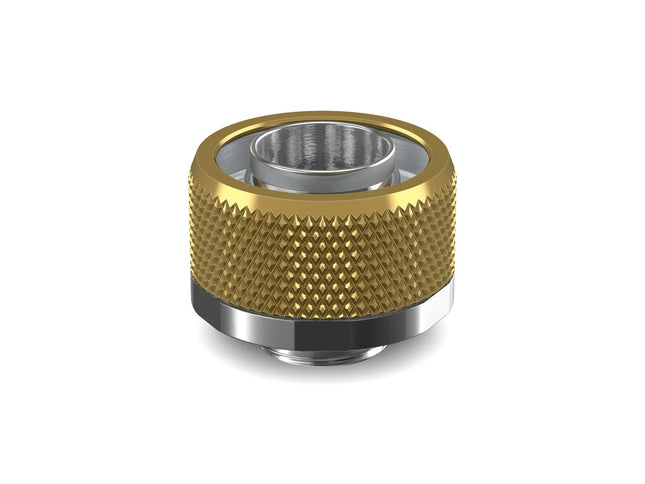PrimoChill 1/2in. x 3/4in FlexSX Series Compression Fitting - PrimoChill - KEEPING IT COOL Candy Gold
