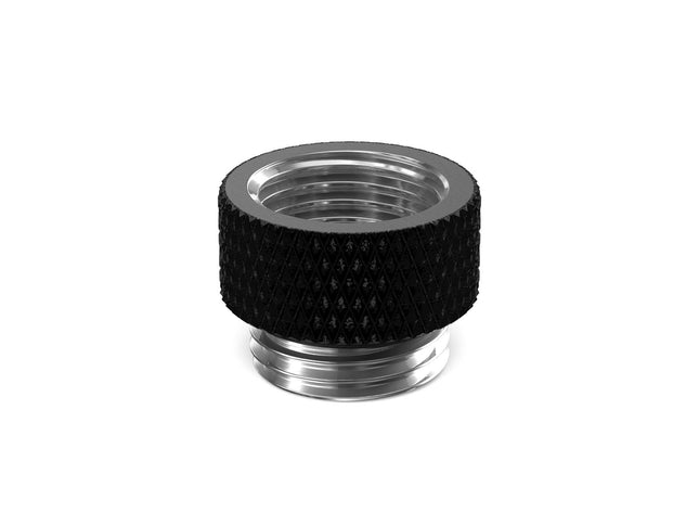 PrimoChill Male to Female G 1/4in. 7.5mm SX Extension Coupler - TX Matte Black