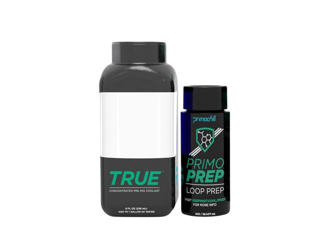 PrimoChill True - Computer WaterCooling Coolant, Concentrate, Low-Conductive, Transparent, Full Protection, PrimoPrep Included, Proudly Made in the USA (Yields a Gallon of Coolant) - Clear