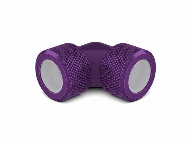 PrimoChill 16mm Rigid SX 90 Degree Fitting Set - PrimoChill - KEEPING IT COOL Candy Purple