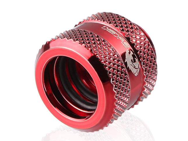 Bykski Rigid 12mm OD Fitting V2 (B-HTJV2-L12) - Red