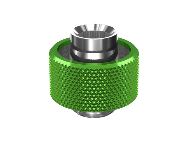 PrimoChill SecureFit SX - Premium Compression Fitting For 1/2in ID x 3/4in OD Flexible Tubing (F-SFSX34) - Available in 20+ Colors, Custom Watercooling Loop Ready - Toxic Candy