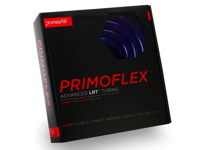 PrimoFlex Advanced LRT Flexible Tubing - 7/16in.ID x 5/8in.OD - Retail Bundle (10ft pack) - Brilliant UV Blue - Brilliant UV Blue