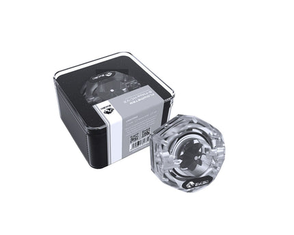 Bykski 6-Sided Flow Indicator w/ 5v Addressable RGB (RBW) (B-FMpa-HC-V2-CL)