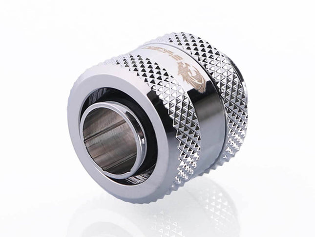 Bykski Flex 10mm ID x 13mm OD Fitting - Silver (B-FT3-TN-V2) - Silver