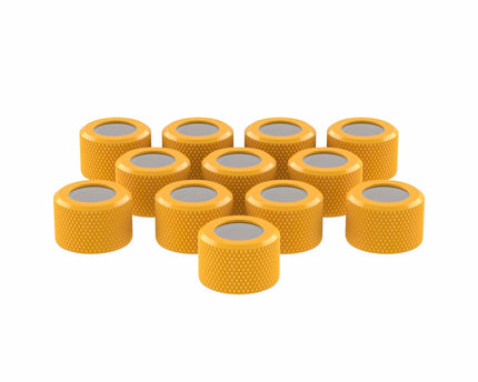 PrimoChill RMSX Replacement Cap Switch Over Kit - 12mm - Yellow