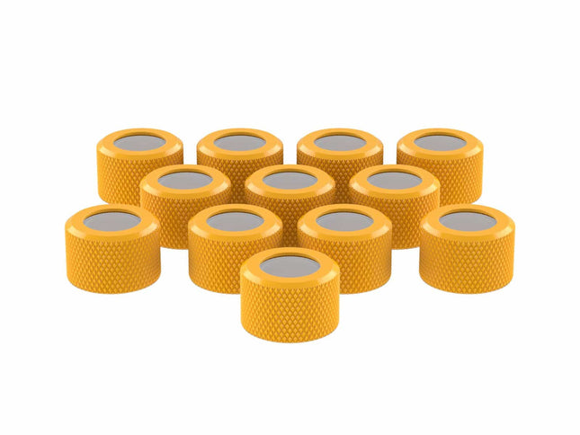PrimoChill RMSX Replacement Cap Switch Over Kit - 12mm - Yellow