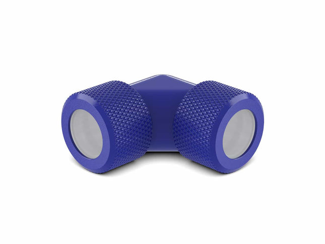 PrimoChill 14mm Rigid SX 90 Degree Fitting Set - PrimoChill - KEEPING IT COOL True Blue