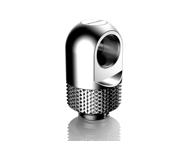 Granzon G 1/4in. Male to Female 90 Degree Rotary Elbow Fitting (GD-90) - Silver