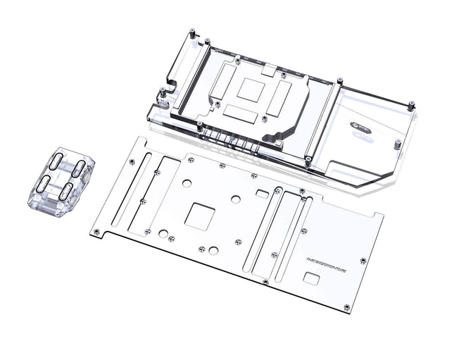 Bykski Full Coverage GPU Water Block w/ Integrated Active Backplate for Zotac RTX 3090 HOF Extreme Limited Edition (N-GY3090HOF-TC)