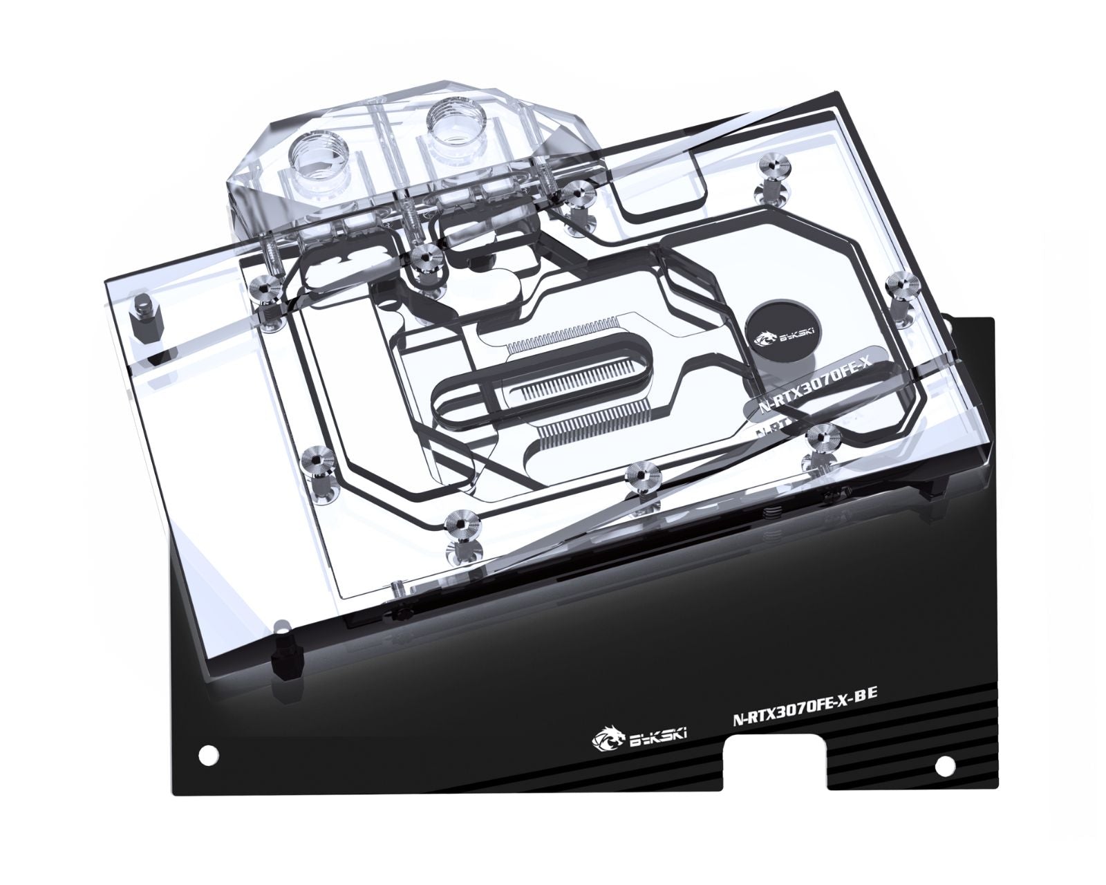 Bykski Full Coverage GPU Water Block and Backplate for RTX 3060Ti