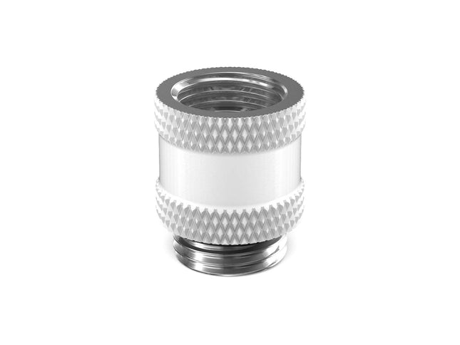 PrimoChill Male to Female G 1/4in. 15mm SX Extension Coupler - Sky White
