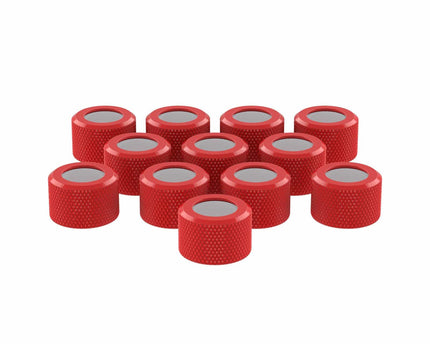 PrimoChill RMSX Replacement Cap Switch Over Kit - 12mm - Razor Red