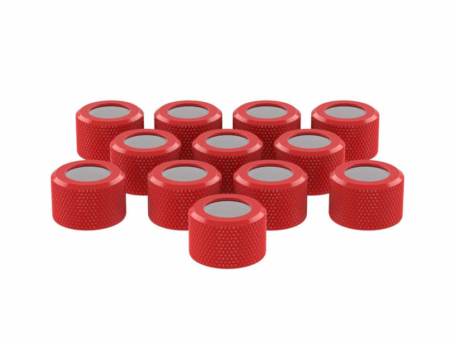 PrimoChill RMSX Replacement Cap Switch Over Kit - 12mm - Razor Red
