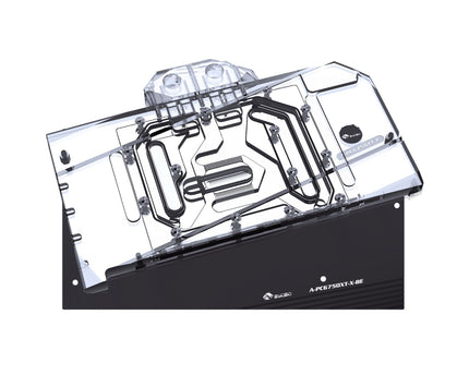 Bykski Full Coverage GPU Water Block and Backplate for PowerColor RX 6750 XT Red Devil (A-PC6750XT-X)