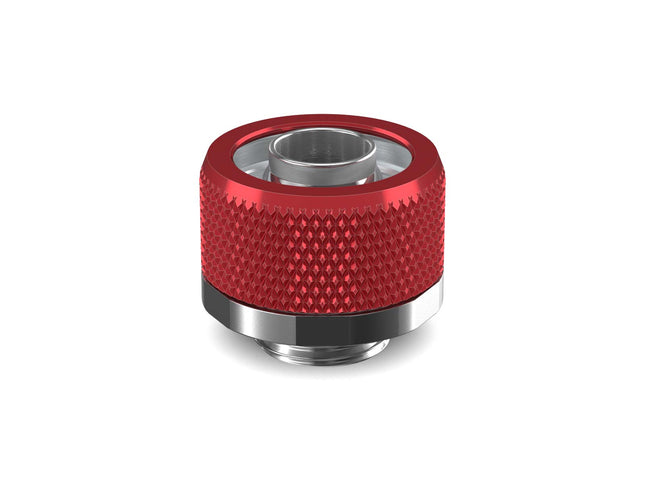 PrimoChill 7/16in. x 5/8in FlexSX Series Compression Fitting - Candy Red