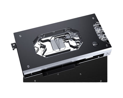 Bykski Armored End Port GPU Waterblock with Backplate For PNY GeForce RTX 5090 32GB GDDR7 (N-PNY5090-X)