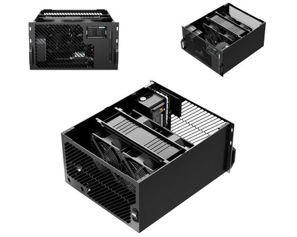 Bykski SPD 6U Rackmount Server Liquid Cooling Unit - 12 GPU Optimized Thermal Solution (B-180X2TK100-SPD-X)