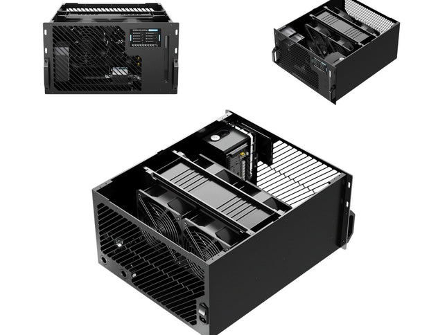 Bykski SPD 6U Rackmount Server Liquid Cooling Unit - 12 GPU Optimized Thermal Solution (B-180X2TK100-SPD-X)
