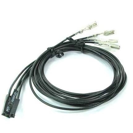 PrimoChill 1.8mm Switch Wire Harness - 4 x 2-Pin Power Switch & LED